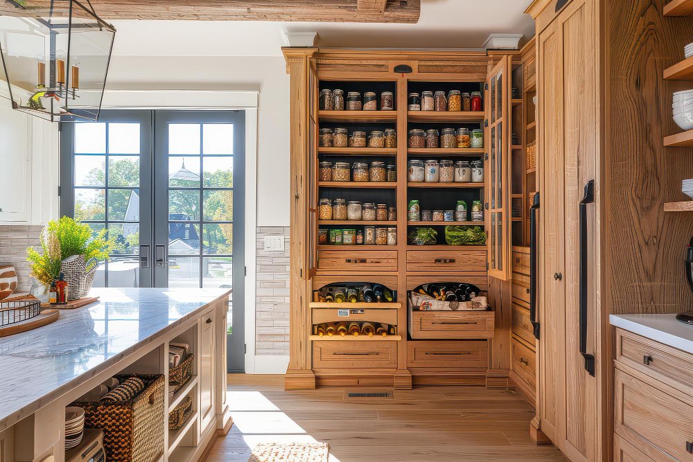 Custom Pantry Storage Solutions Enhancing Modern Kitchen Efficiency